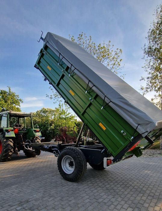 Przyczepa Krone 7.8T 3 stronny wywrot