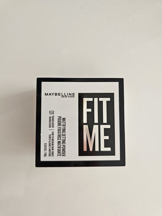 Sypki puder matujący Maybelline Fit Me 01 Translucent