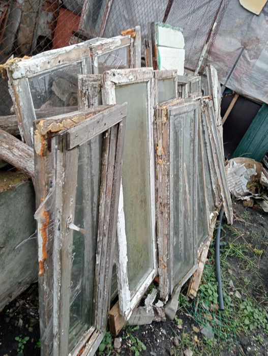 Оконные стекла б.у