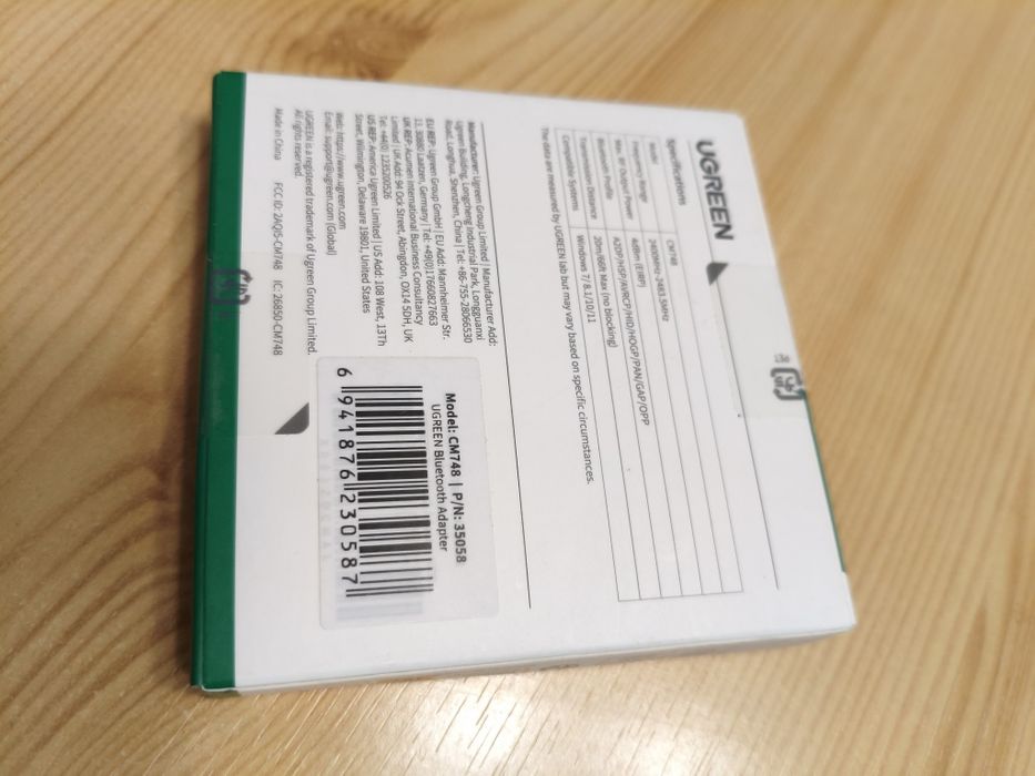 UGREEN Bluetooth 5.4 adapter.