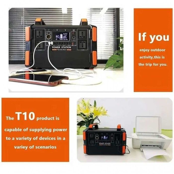 Зарядна станція Power Station T10  1000W 1048Wh