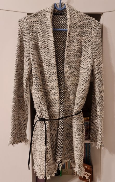 Kardigan, narzutka Stradivarius, melanż, rozmiar M