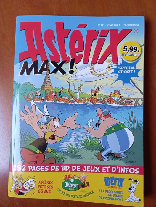 Astérix Max! - vários números em francês