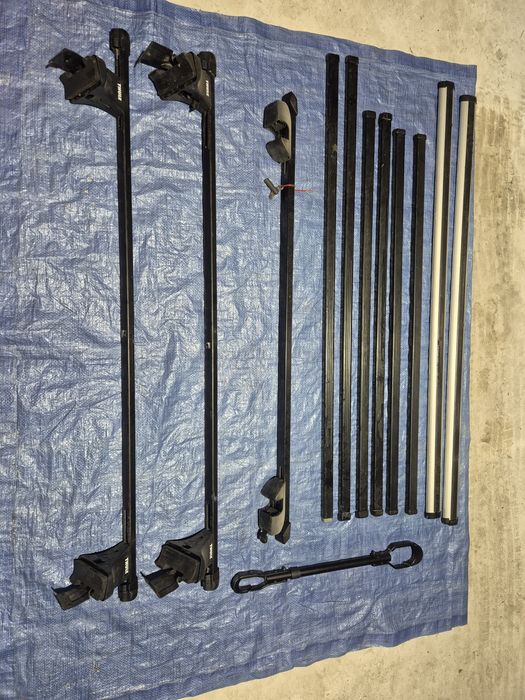 Thule wingbar i inne komplety .