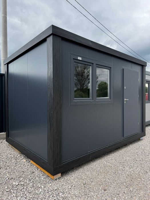 Domek ogrodowy 3x2 płyta PIR 120mm, kontener, stróżówka