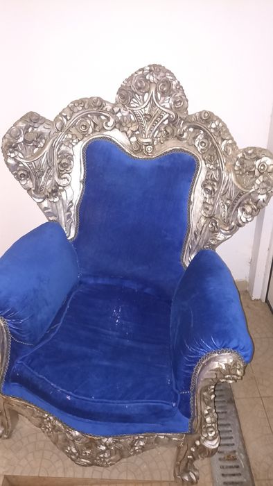 Cadeirão Vintage em madeira