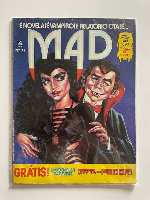 Revista MAD Nº77 - Edit. Record 1991