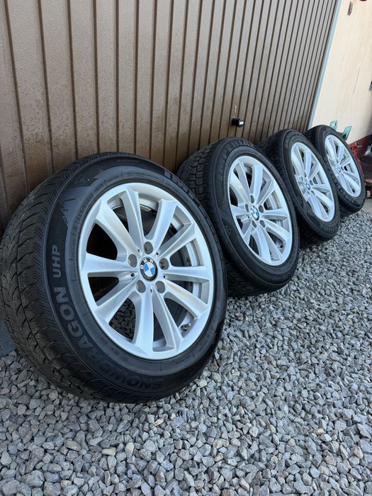 Felgi z oponami Bmw 5x120 225/55 R17 Seria 3 e90 f30 Seria 5 F10 F11 E60 E61 Seria 6 F06 F12 F13 Czujniki TPMS