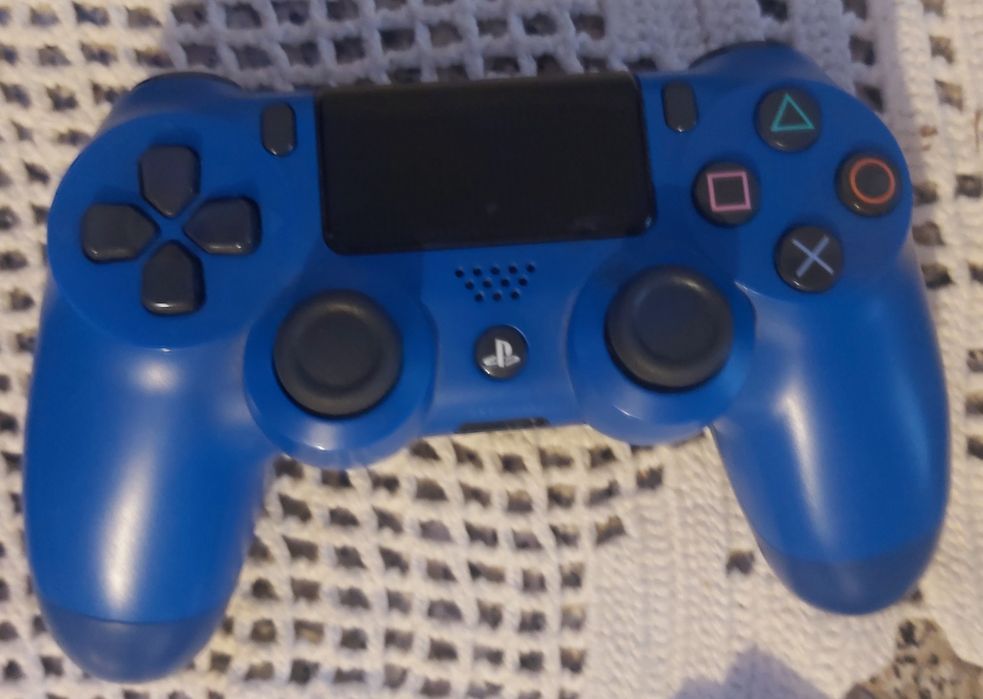 Ps4 comando cor azul.