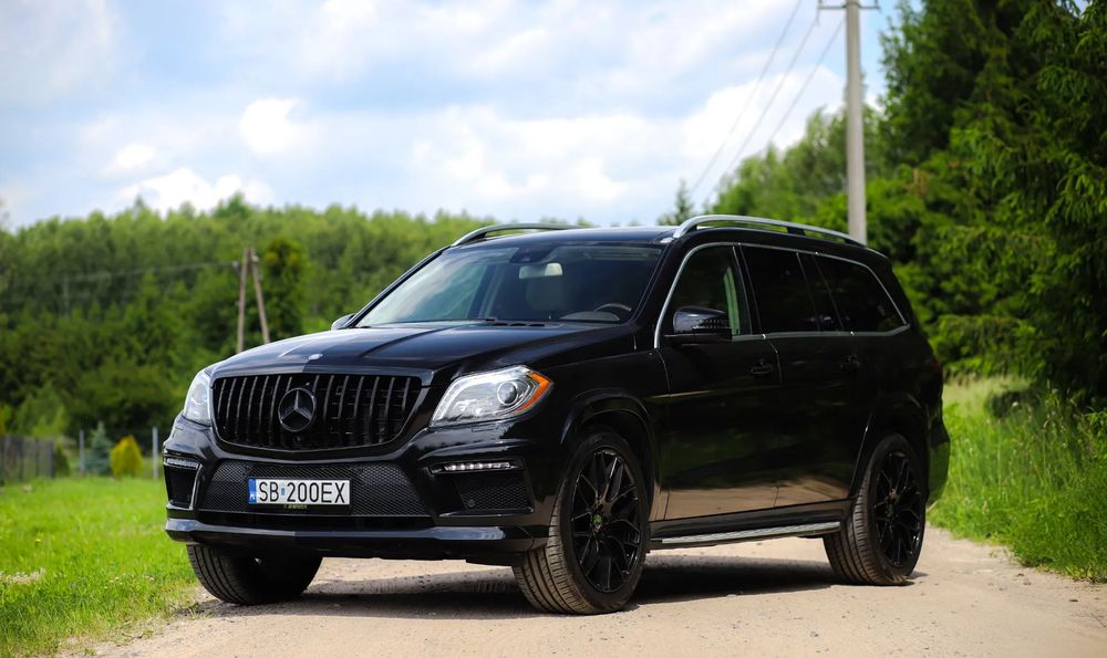 Mercedes-Benz GL 450 4Matic 4.7 V8 Bi-Turbo Pakiet AMG faktura VAT, hak 3.5T