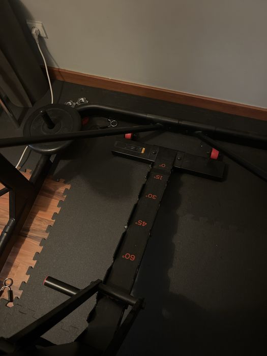 Rack musculação + Banco supino