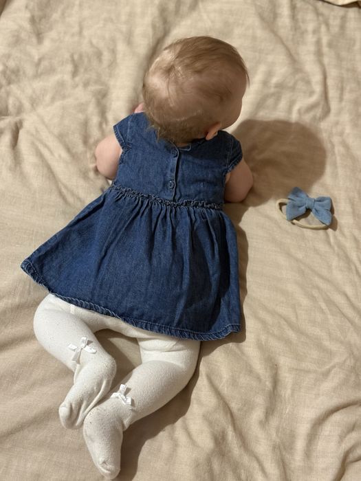 Джинсовий сарафан від Next, плаття для дівчинки