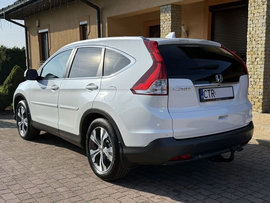 Honda CR-V 100 % Bezwypadkowy Executive webasto PL tablice biała perła