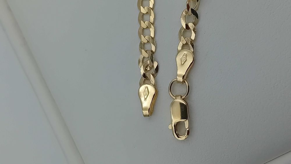 Złota bransoletka 20 cm PANCERKA próba 585 NOWA/ Fajne Okazje Radomsko