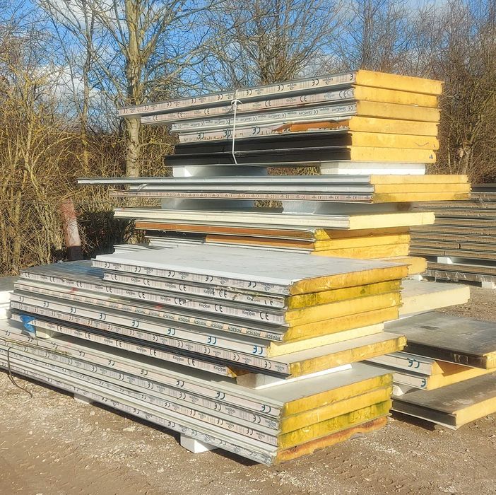 płyta warstwowa ścienna 2 gat. KOŃCÓWKI !!!