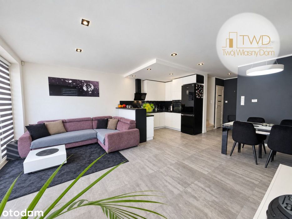Apartament z ogrodem na osiedlu zamknietym
