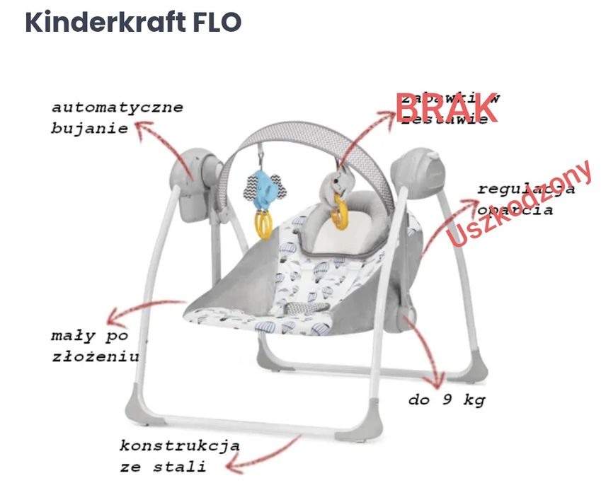 Bujaczek kinderkraft flo