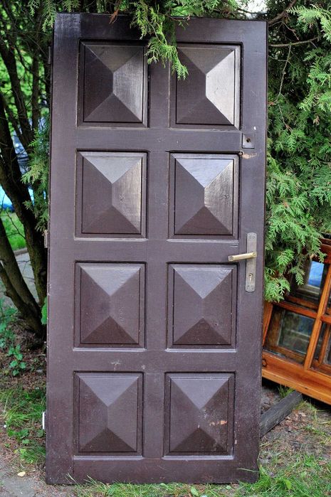 Drewniane skrzydła okien i drzwi - używane