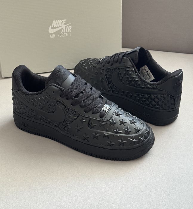 (41-45)  кросівки Air Force 1 Low ‘Independence Day Black‘ найк форс