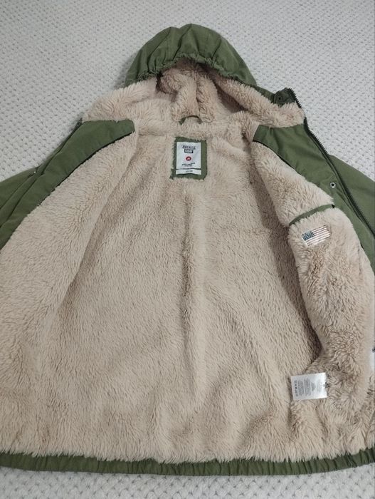 Куртка парка  для хлопчика. 128 Стан супер.