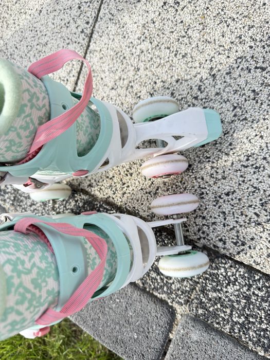Rolki-Wrotki 3w1 Croxer Inez 26-29 / Fibre Mint S
