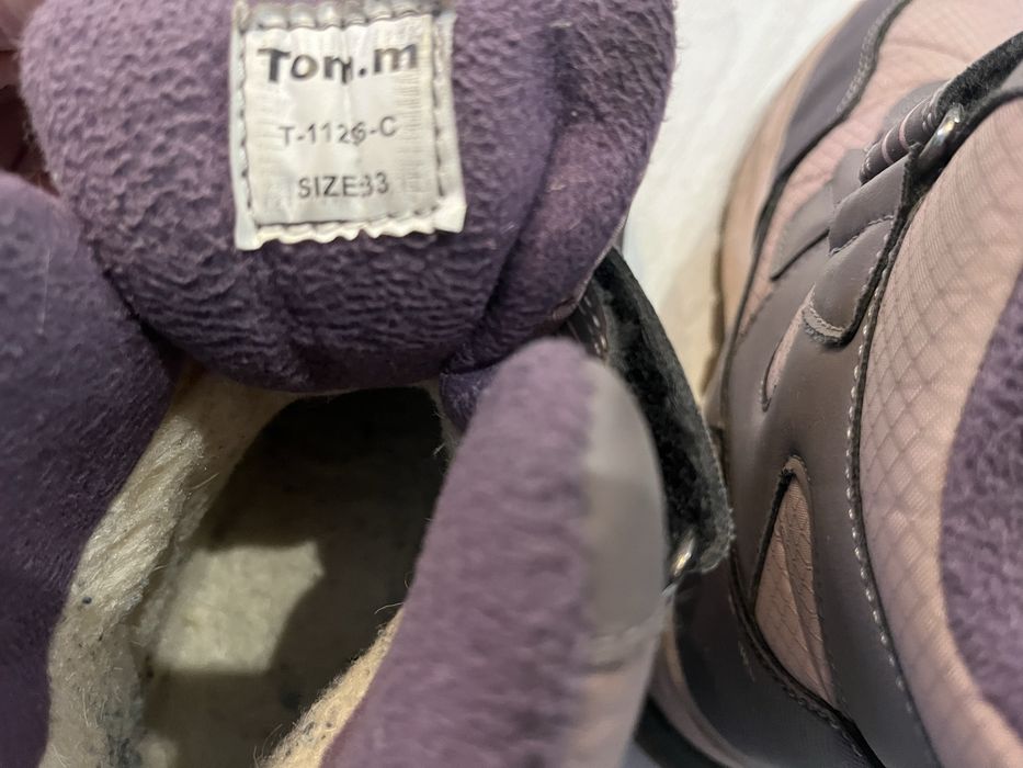 Зимові чобітки для дівчинки