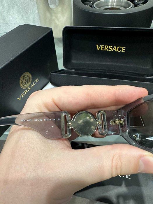 Окуляри Versace VE4361 Сірі Оригінал | Солнцезащитные очки Версаче