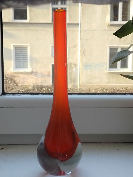 Wazon Sommerso szklany