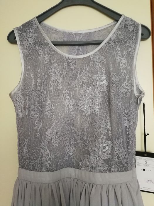 NOWA suknia r. 36, długa sukienka na wesele, poprawiny, studniówkę bal