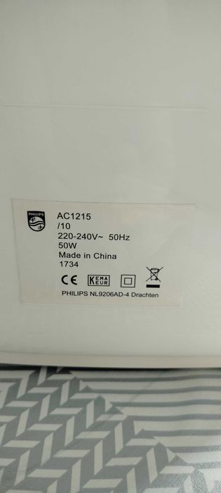 Oczyszczacz powietrza Philips AC1215
