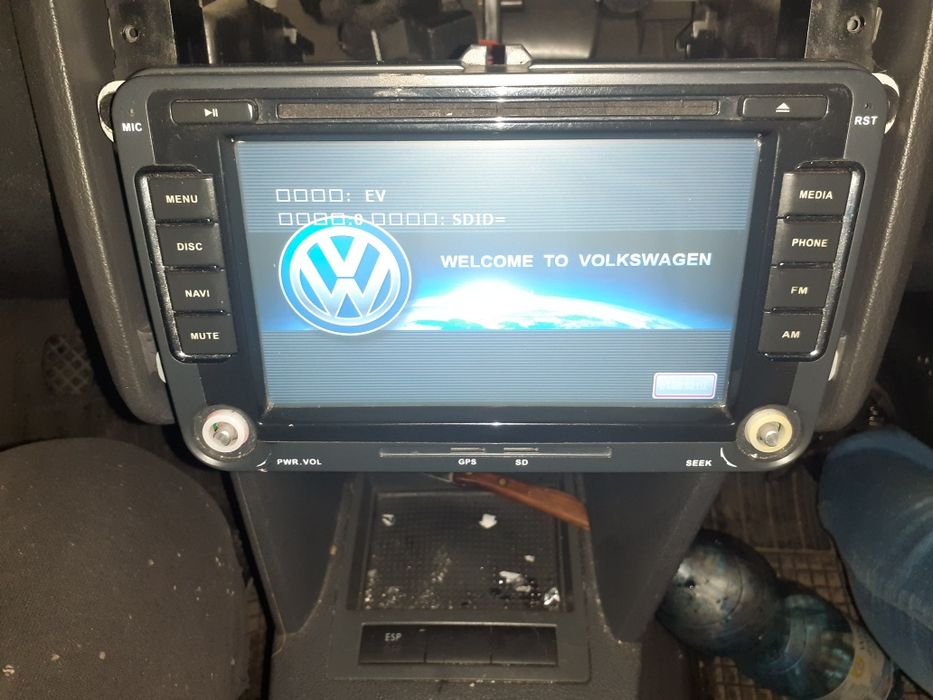 Radio vw turan sharan golf