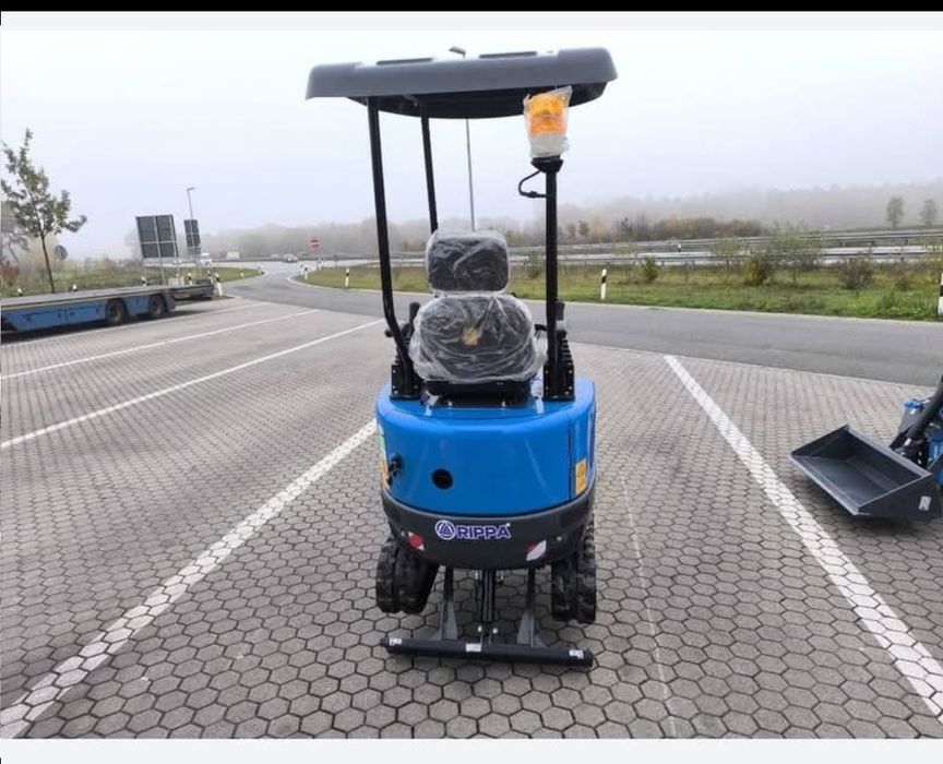 Mini escavadora minigiratória R10 1T