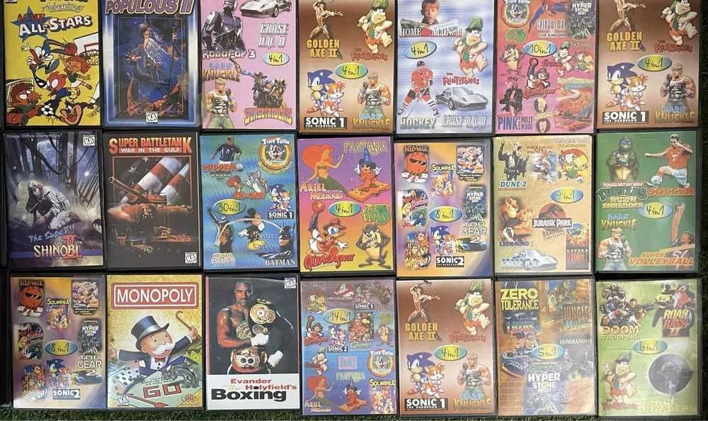 Картриджи для Dendy, Sega