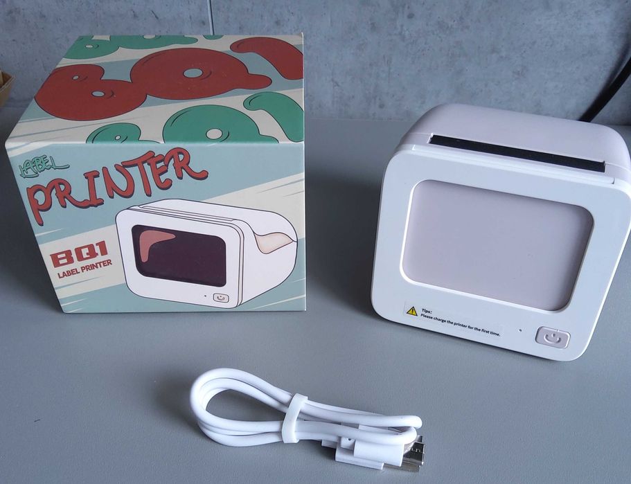 BQ1 Przenośna drukarka etykiet Bluetooth Label Printer BQ1