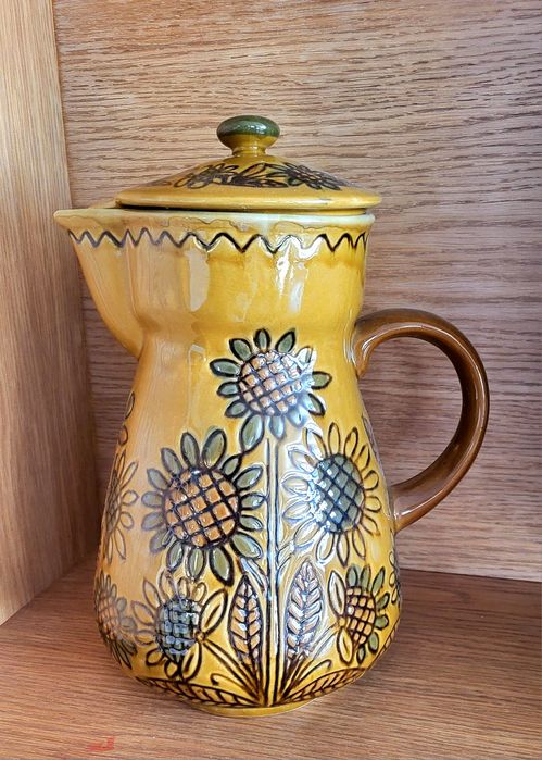 Керамічний глечик майоліка лксф