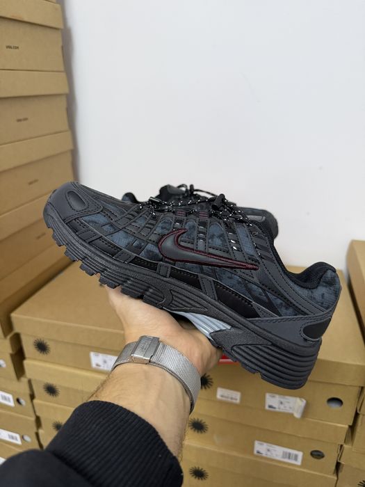 Nike P-6000 Black Grey Red Рефлективні