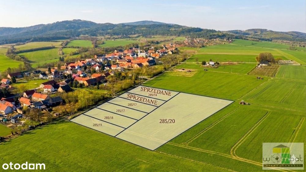 Atrakcyjne działki budowlane w Słupicach
