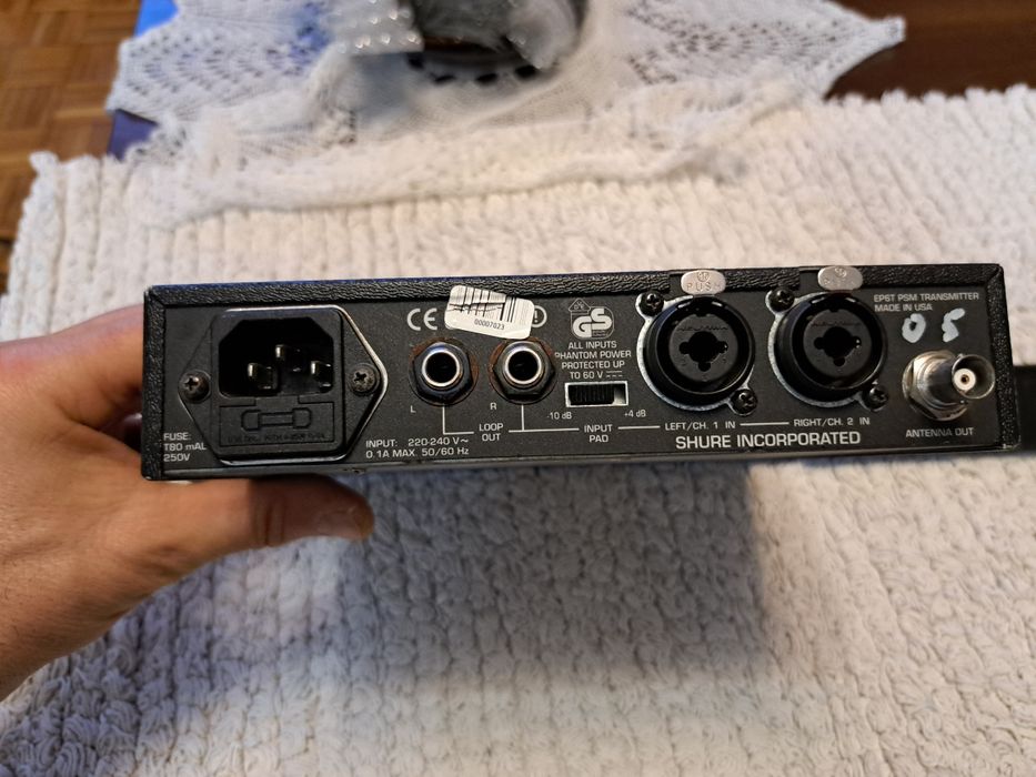 Transmitter psm 600 Shure