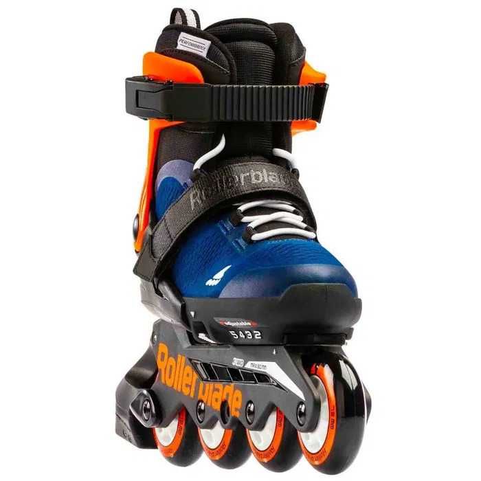 Ролики Rollerblade Microblade (blue-orange)