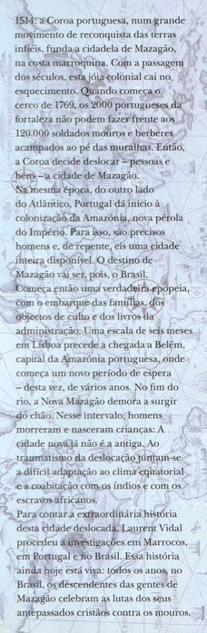 Livro Mazagão De Marrocos à Amazónia de Laurent Vidal  [Portes Grátis]