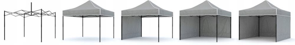 Namiot Pawilon Ogrodowy Handlowy Samorozkładający Ekspresowy 3x3 Altan