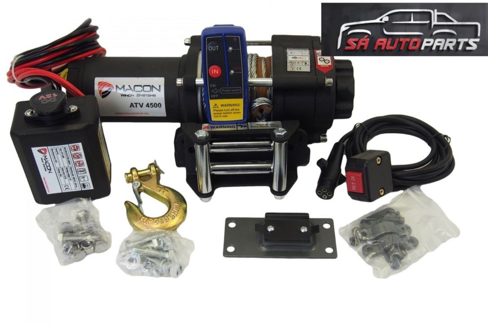 GUINCHO ELETRICO 12V 4500LBS