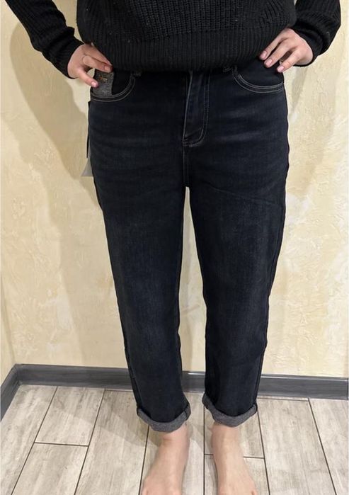 Джинси мом м,л,хл