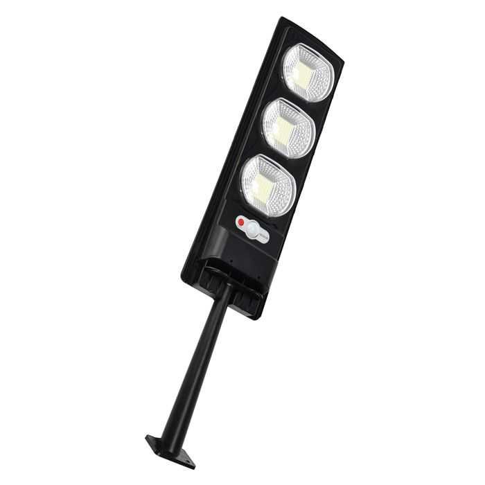 LED ліхтар вуличний сонячний з Д/У та датчиком Horoz COMPACT-30 W IP65