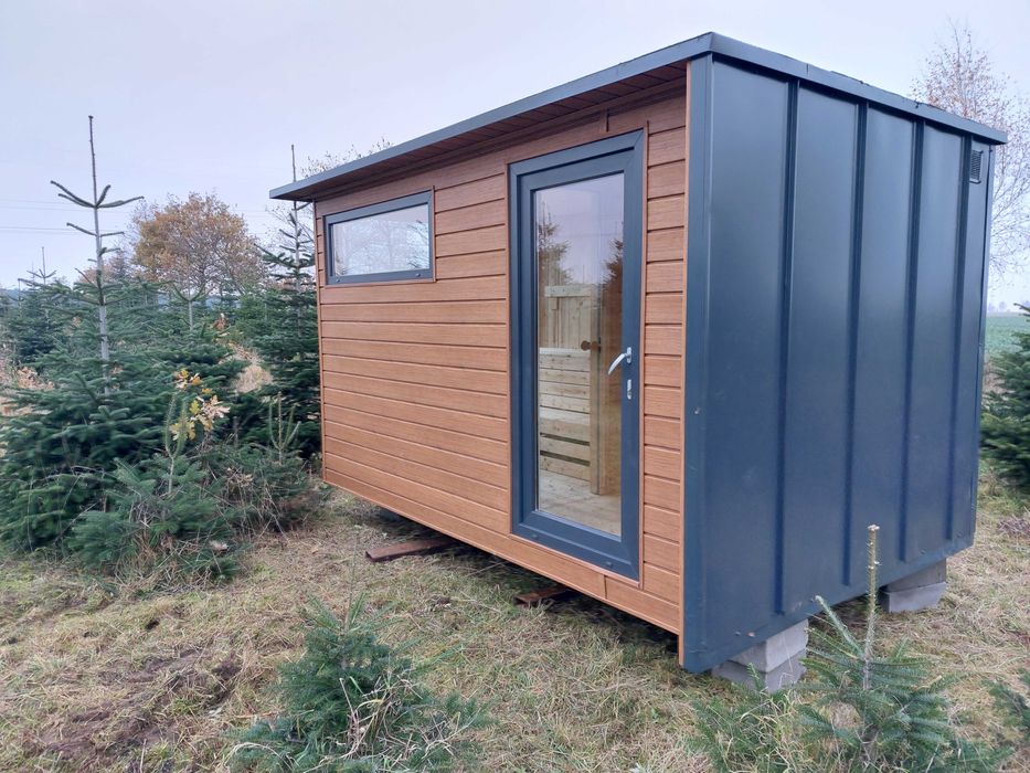 Sauna ogrodowa, sucha, fińska