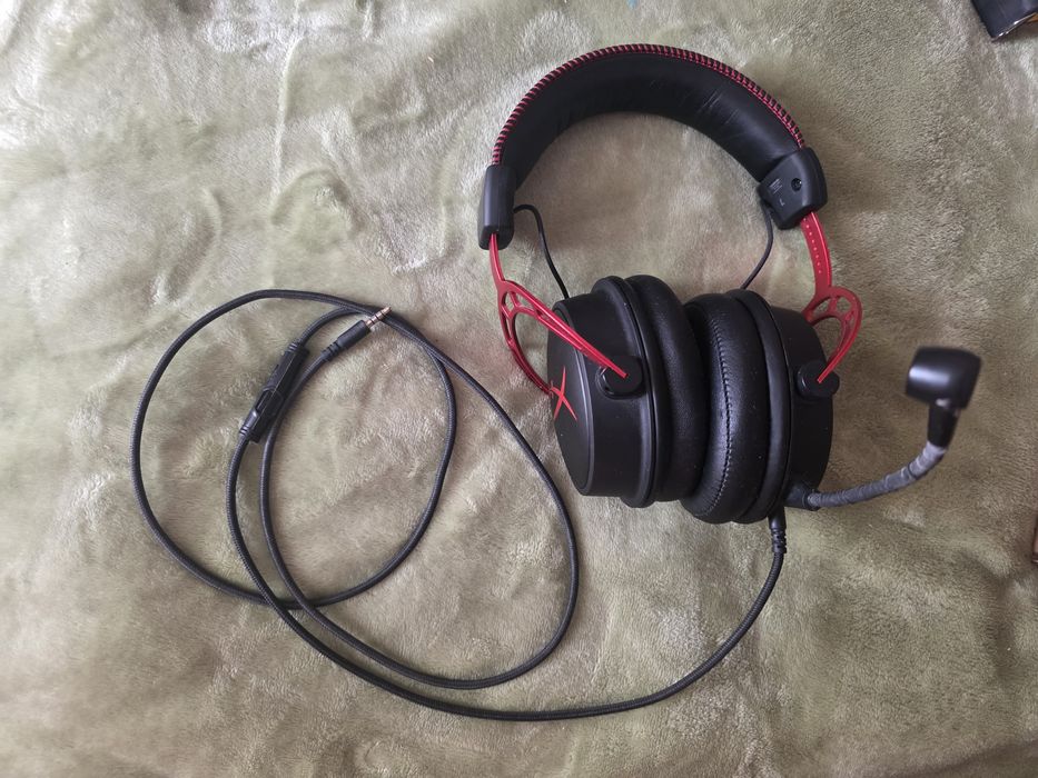 HyperX Cloud Alpha Black/Red — ігрові навушники