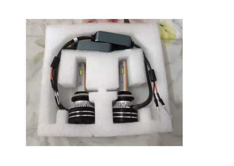 Kit 2 Lâmpadas Led c/canbus 180w 6000k 60000LM H1 H7 Novo