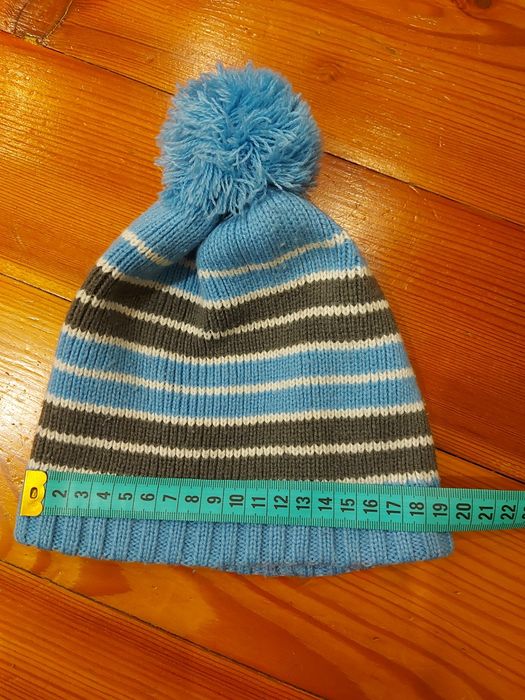 Czapka zimowa niebieska