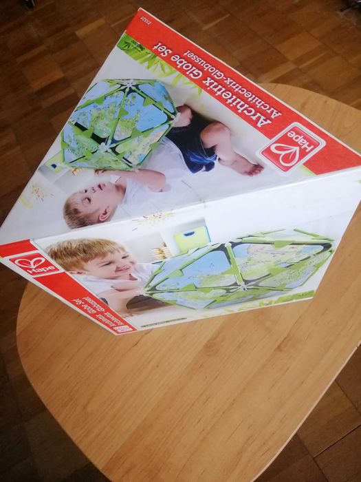 Конструктор 3-D Architetrix Globe Set  т.м. Hape, бамбук 4+