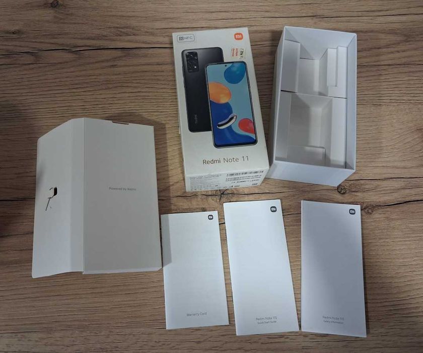 Puste pudełko po telefonie Redmi Note 11